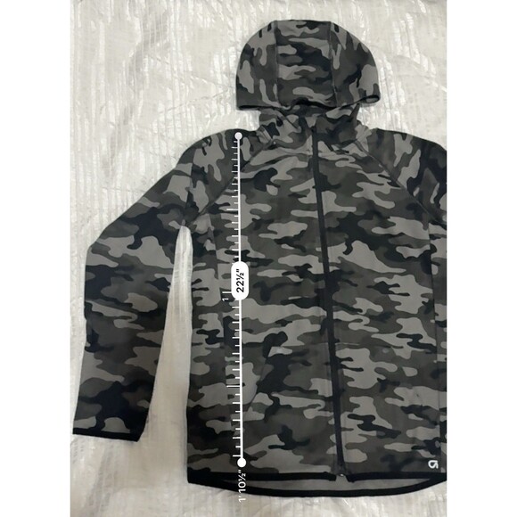 Kids Gap Army Fatigue Gray/Black Set Size XL 12 - Picture 3 of 11